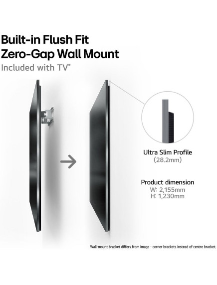 Телевизор LG OLED97G54LW