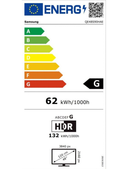 Телевизор Samsung QE48S90HAEXUA Телевизор Samsung QE48S90HAEXUA