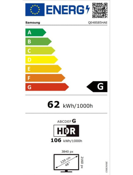 Телевизор Samsung QE48S85HAEXUA