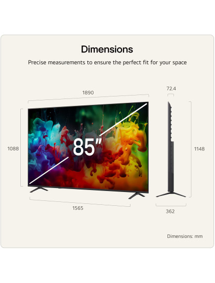 Телевизор LG 85QNED70B6A Телевизор LG 85QNED70B6A