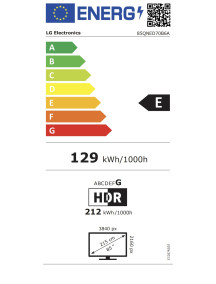 Телевизор LG 85QNED70B6A