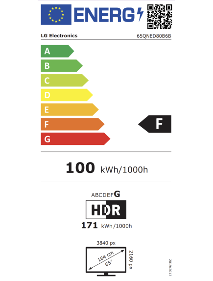 Телевизор LG 65QNED80B6B
