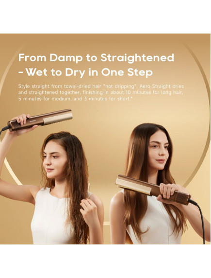 Выпрямитель-фен Dreame Aero Straight Gold AMA10A Выпрямитель-фен Dreame Aero Straight Gold AMA10A