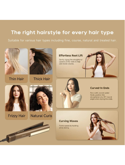 Выпрямитель-фен Dreame Aero Straight Gold AMA10A Выпрямитель-фен Dreame Aero Straight Gold AMA10A