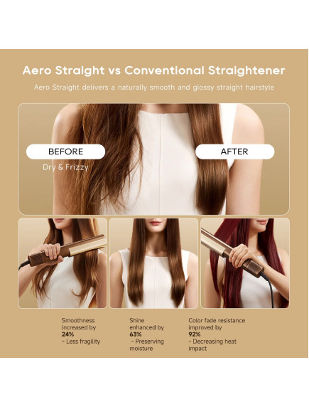 Выпрямитель-фен Dreame Aero Straight Gold AMA10A Выпрямитель-фен Dreame Aero Straight Gold AMA10A