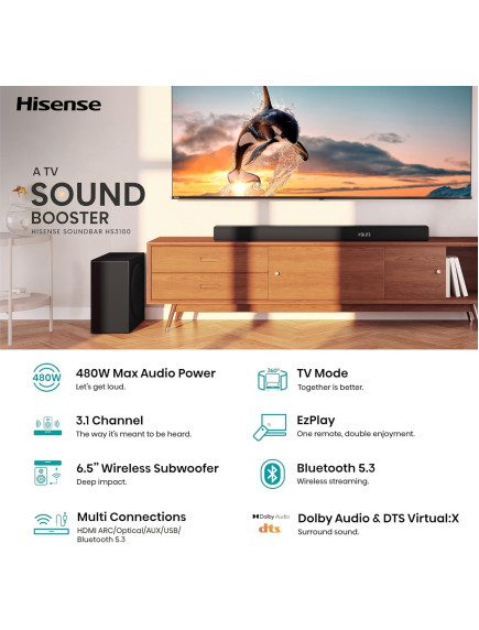 Саундбар Hisense HS3100 Саундбар Hisense HS3100