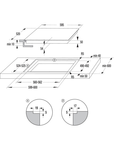 Варочная поверхность Hisense HI6443BSCWF