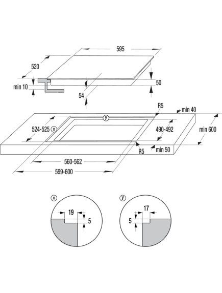 Варочная поверхность Hisense HI6433BSCWF