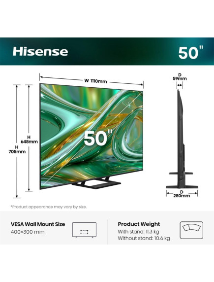Телевизор Hisense 50E8S Телевизор Hisense 50E8S
