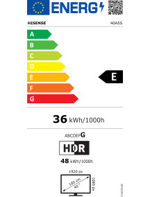 Телевизор Hisense 40A5S