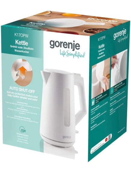 Электрочайник Gorenje K17OPW