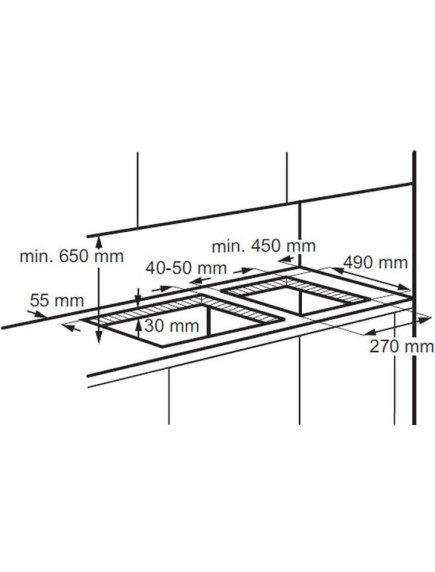 Варочная поверхность Electrolux EGG3322NVX