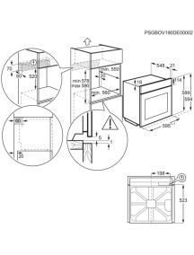 Духовой шкаф Electrolux EOA5220FOR