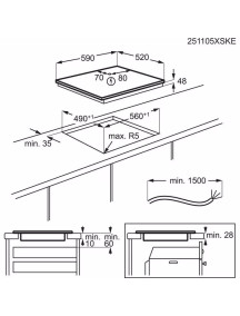 Варочная поверхность Electrolux LIB60420CL
