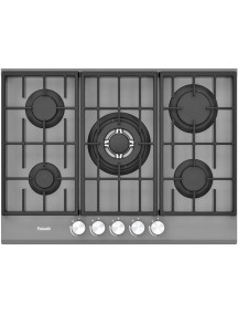 Варочная поверхность Fabiano FHG 8255 VGHT Titanium Glass