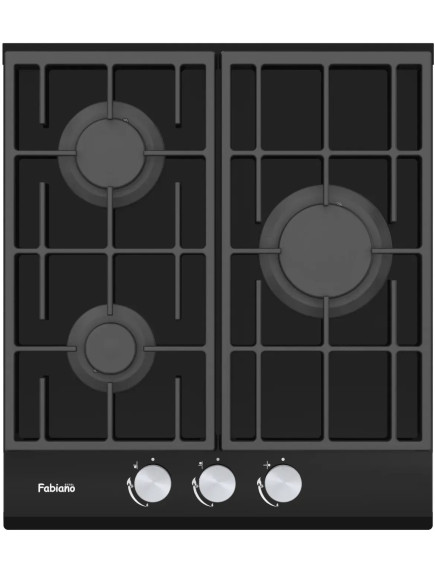 Варочная поверхность Fabiano FHG 8453 VGH Black Glass