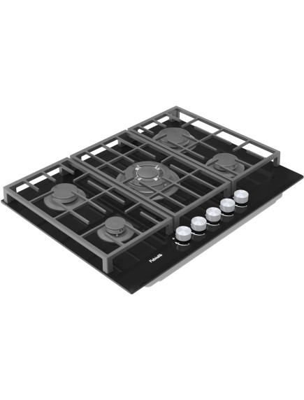 Варочная поверхность Fabiano FHG 8255 VGHT Black Glass