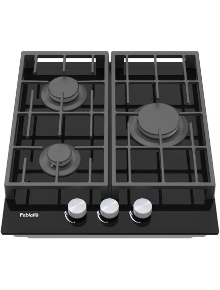 Варочная поверхность Fabiano FHG 8453 VGH Black Glass