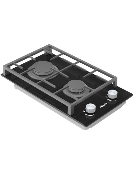 Варочная поверхность Fabiano FHG 862 VGH Black Glass