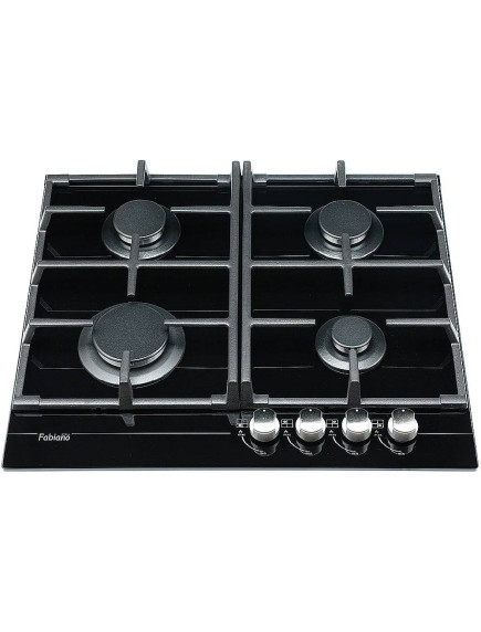Варочная поверхность Fabiano FHG 1244 VGH Black Glass