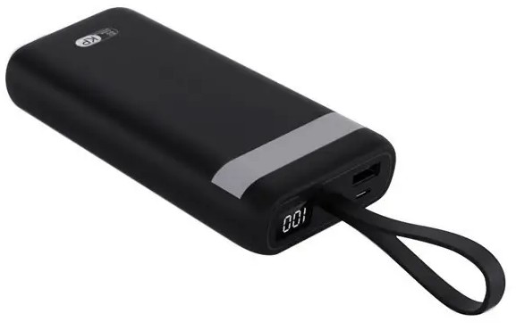 Power Bank KingPower KP-20 20000mAh Display + LED Black