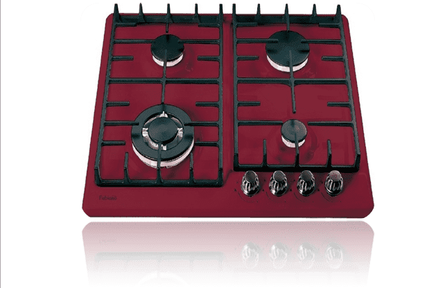 Газовая поверхность Fabiano FHG-R 27-44 VGH-T Burgundy