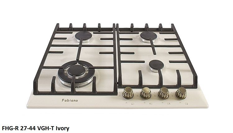 Газовая поверхность Fabiano FHG-R27-44VGH-T Ivory