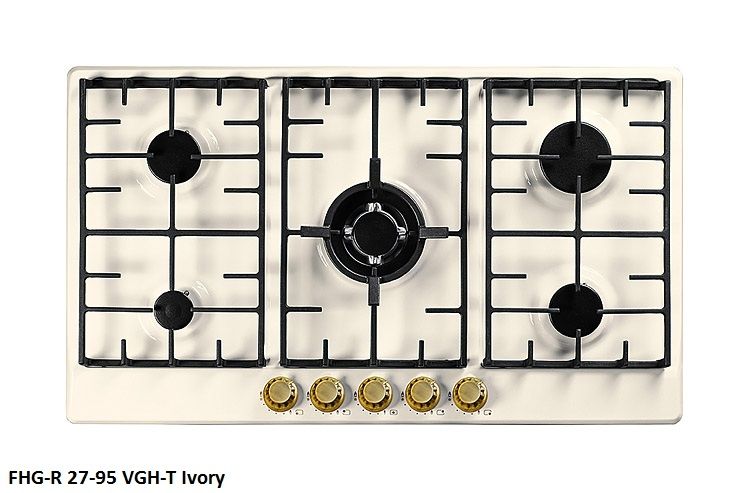 Газовая поверхность Fabiano FHG-R27-95VGH-T Ivory