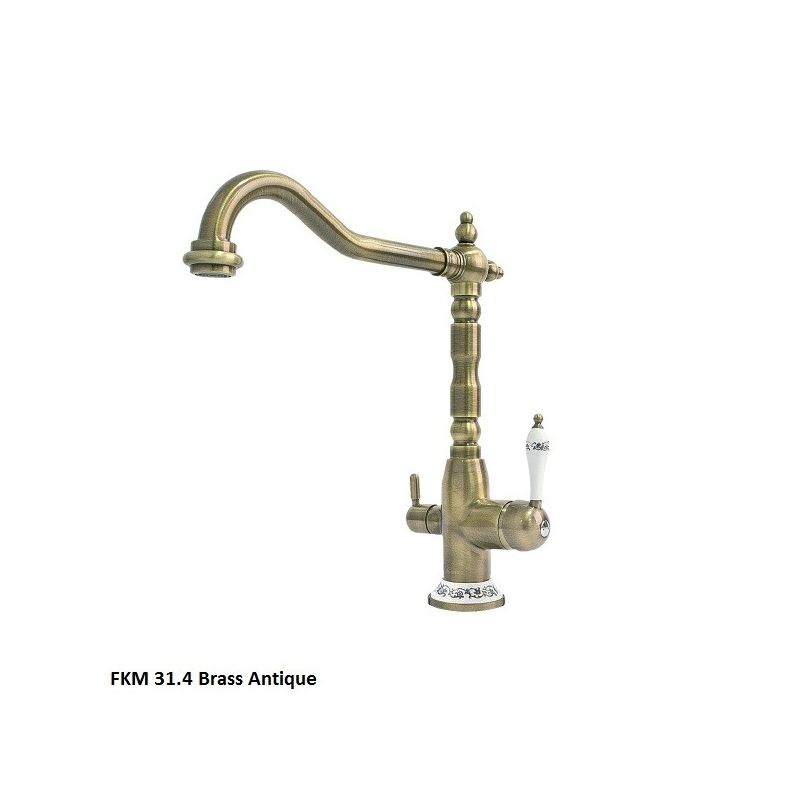 Смеситель Fabiano FKM 31.4 Brass Antique