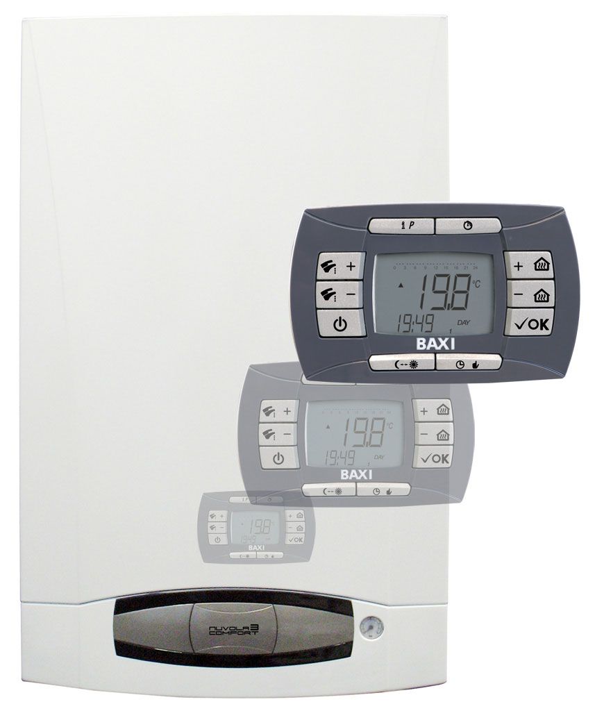 Газовый котел BAXI NUVOLA3 Comfort 240 i