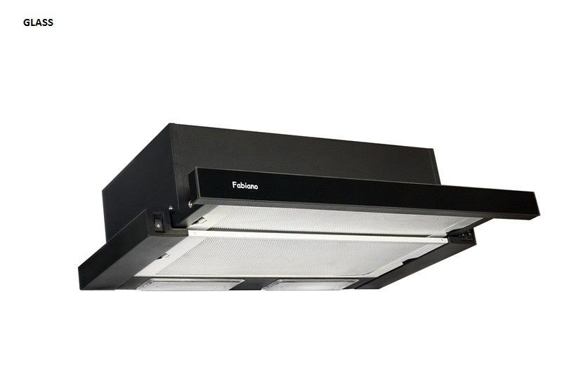 Вытяжка Fabiano Slim 60 Lux Black Glass